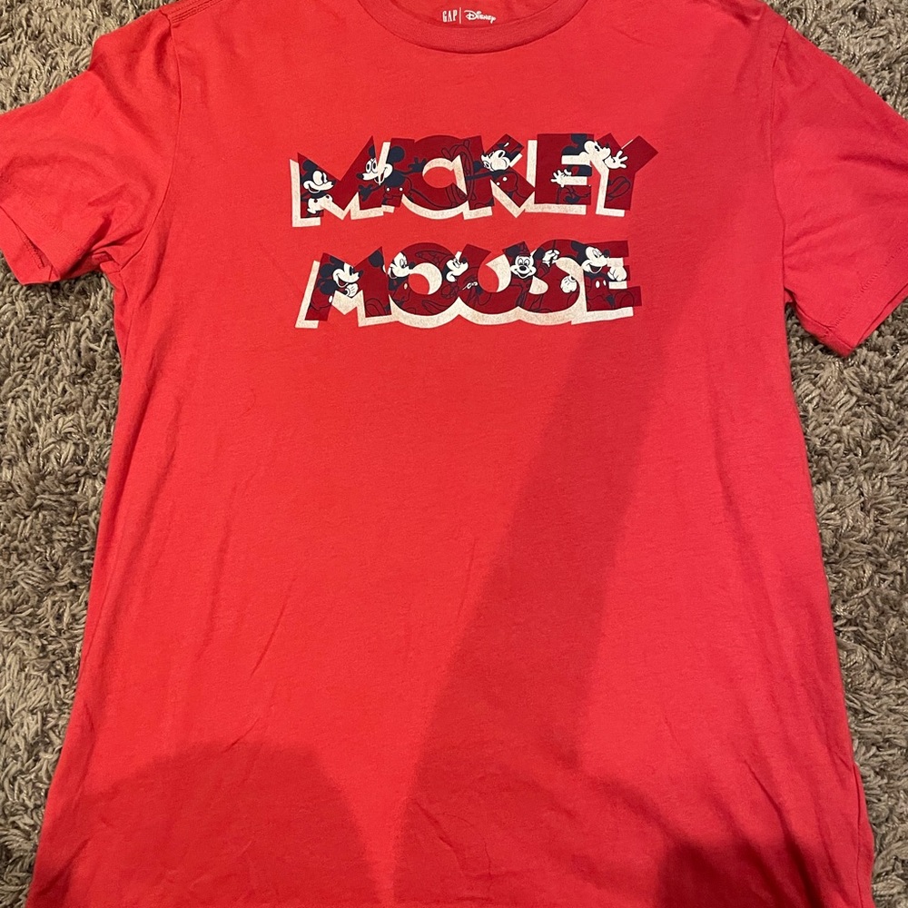 XS GAP Disney Mickey Mouse Red TShirt